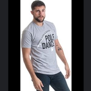 Annarbor tee Men’s L gray with black gatter love a good pole dancer